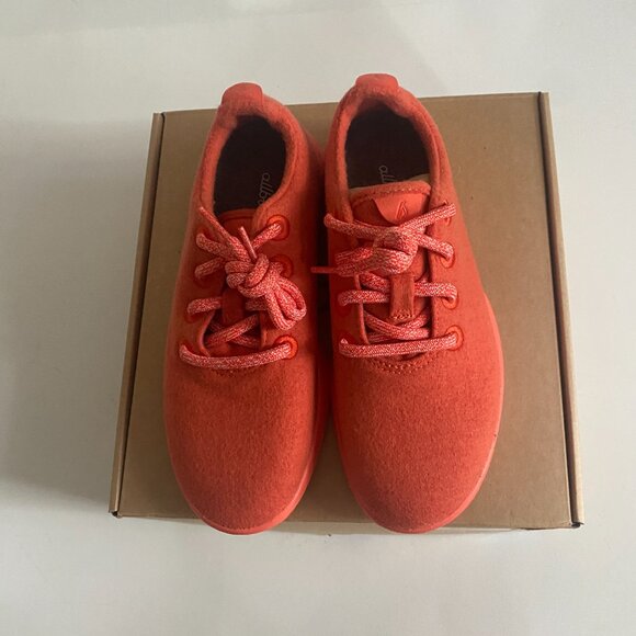 NWT Allbirds Wool Sneakers Women's Size 6 Kea Red Wool Runners Lined WRZWKRRO60 - Picture 5 of 16